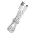 Miniatyrbilde 7 av 8: 2 stk 1M telefonladekabel Micro USB hurtigladerkabel PVC datakabel for AndroidWhite