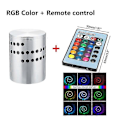 Miniatyrbillede 1 af 5: RGB LED Væglampe 16 Farver 360 Graders Spiral Effekt Lys Med Fjernbetjening - GSL A07