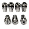 Miniatyrbillede 1 af 5: ER11 1-7mm Fjederpatronsæt 7 stk. Patronkit til CNC Graveringsmaskine & Slibeværktøj