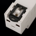 Miniatyrbilde 8 av 8: 220V 10(40)A Digital 1 fase 2 Ledning 2P Din Rail Elektrisk Meter Elektronisk KWh Meter