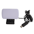 Miniatyrbillede 2 af 8: Webcam-lys USB 3 lysfarver 10 dæmpningstilstande Fleksibel roterbar mini videolys til bærbar computermødeuddannelse