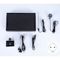 Miniatyrbild 2 av 5: Vattenrör Läckagedetektor Sensor Vattenrör Rörläckage Monitor Testare Kit med Dubbla Sonder Hörlurar EU-kontakt