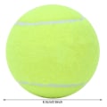 Miniatyrbillede 7 af 8: 12 stk Holdbart gummi Høj modstandsdygtig tennisbold træningsbolde til indendørs udendørs træning