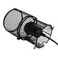 Miniatyrbillede 8 af 8: Krybdyr varmelampebeskyttelse Undgå forbrænding Indtrækkelig krybdyr varmelampe netbeskyttelse Varmebeskytter med E27 keramisk lampeholder EU-stik 220-240V