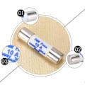 Miniatyrbillede 5 af 5: Multimeter 10 x 38mm 1000V 10A Cylindrisk Keramisk Sikring