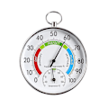 Miniatyrbillede 1 af 5: Termometer med fugtighedsmåler til sporing af maksimale og minimale temperaturer