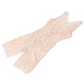 Miniatyrbillede 5 af 8: Blomsterprint mønster Mavekontrol Body Shapewear Slankende talje Trainer Bælte Bodysuit (Khaki)L