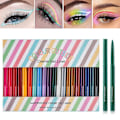 Miniatyrbillede 2 af 8: 20 stk. Farverig Gel Eyeliner Blyant Sæt Farvede Eyeliner Langtidsholdbare Vandtætte Smudge proof Eyes Makeup Eyeliner til kvinder