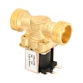 Miniatyrbillede 4 af 8: 1 stk DC12V G3/4 Normalt Lukket Messing Elektrisk Magnetventil til Vand