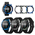 Miniatyrbilde 4 av 8: Skjermbeskytter kompatibel for Xiaomi Solar LS05 Smart Watch Case Beskyttende deksel