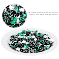 Miniatyrbild 8 av 8: 1000 st Point Back Rhinestones DIY Bröllop Smycken Kläder Armband Tillbehör 8mm Grön