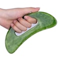 Miniatyrbilde 5 av 5: Gua Sha Massasjeverktøysett - Stort Brett med Håndgrep, Muskelskraping Verktøy for Kropp og Ansiktsforming, Anti-Cellulitt (Grønn)