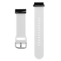 Miniatyrbild 1 av 8: 26 mm watch Flexibelt justerat utbytesarmbandsrem för Fenix ​​7X 6X 5X White