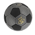 Miniatyrbillede 7 af 8: Reflekterende fodbold i PU-læder, holdbar og slidstærk, reflekterende fodbold til indendørs og udendørs skoletræning