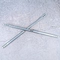 Pikkukuva 5 / 8: 2 kpl sarjaa kylmävalssattua teräslevyä kuulalaakerilaatikon liukukisko kaapin rautakaluste 400x17mm