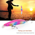 Miniatyrbillede 7 af 8: HENG JIA 9,5 cm lokkemad hård agn kunstige agn fiskeri Minnow woblere til fiskeri (F)
