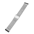 Miniatyrbild 3 av 8: Klockarmband 24mm i rostfritt stål, justerbart mesh-armband för Suunto Spartan HR 7/D5i Sliver