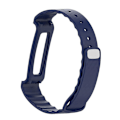 Miniatyrbillede 3 af 5: Justerbar silikone smartwatch-rem til Huawei Honor A2 - urrem blå