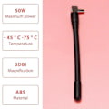 Miniatyrbilde 4 av 5: 2 stk. Mini TS9 Antenne for (MF61) 4G LTE Modem MiFi Mobil Wifi Hotspot Ruter