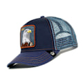 Miniatyrbilde 2 av 8: Fuglebrodert mønster baseballcaps for menn, fasjonabel utendørs reise pustende mesh baseballcaps