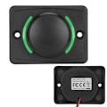 Miniatyrbillede 5 af 8: 3.1A DC12V/24V Sort Bil Dobbelt USB Port Strømstikkontakt med LED (Grøn)