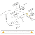 Miniatyrbilde 3 av 5: CB1 for Dishy Kabeladapter til RJ45-tilkobling