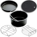 Miniatyrbilde 4 av 8: 10 stk Airfryer baketilbehør 3.2Qt-5.8Qt Airfryer For Pizzaer Kaker Brød Quicher Pannekaker 8 7 6 tommer Valgfritt