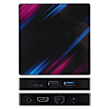 Pikkukuva 8 / 8: Internet-soitin TV BOX Dual WiFi BT Set Top Box -äänilaitteet Android 9.0:lle 100240V(4+32G AU)