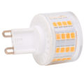 Miniatyrbillede 3 af 8: 7W G9-pære 700LM 52LED Bi-pin lyspære LED majslampe til lysekrone 220V-240VVarm hvid 2800K-3000K