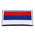 Miniatyrbild 5 av 8: European Country Flags Patch World National Krok och Loop Badge Broderad Patch Accessoar Ryssland