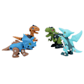 Miniatyrbillede 3 af 8: Samlet dinosaur DIY bevægelig led afmontering pædagogisk byggelegetøj dinosaur til børn