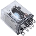 Miniatyrbild 1 av 5: JQX-13F LY2 AC 24V Spole 8-Pin DPDT Röd LED Elektromagnetiskt Relä