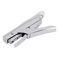 Miniatyrbillede 2 af 8: Håndholdt hæftemaskine 10 ark kapacitet ergonomisk arbejdsbesparende mini hæftemaskine til binding af dokumenter transparent