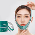 Miniatyrbilde 5 av 8: V Face Strap Slanking Pustende Justerbar Bærbar Reduser Ødem Fett V Line Lifting Tape Grønn Vanlig grafenfri type