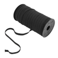 Pikkukuva 8 / 8: 8 mm 100 jaardin kuminauha ompelutarvike Litteäneulottu elastinen askartelu vaatteisiin Tee itse (musta)