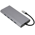 Miniatyrbild 5 av 8: Typ C Hub 4K Hög Definition 5 Gbps Överföring PD Laddning Aluminiumlegering Typ C Dockningsstation