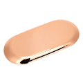 Miniatyrbilde 7 av 8: Stor oppbevaringsbrett 430 rustfritt stål aromaterapi stearinlys verktøy brett arrangør Rose Gold