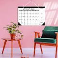 Miniatyrbillede 4 af 5: 2023-2024 Skrivebords Kalender, 18 Måneder Skrivebords Kalender/Vægkalender Combo, 17\" x 12\", Januar 2023-Juni 2024, Fremhæv Helligdage, Planlægningskalender, Tyk P
