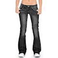 Miniatyrbilde 5 av 5: Stretch Denim Bootcut Jeans for Kvinner