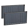 Pikkukuva 5 / 8: 2 kpl aurinkokennoa 0,5 W 5,5 V polykiteinen piisiru aurinkokennolevy DIY-projektiin