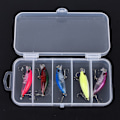 Miniatyrbilde 4 av 8: 5 STK ABS Mini Minnow Naturtro kunstig hard agn Fiske lokker Fiskeutstyr tilbehør