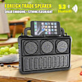 Pikkukuva 3 / 5: Aurinko langaton Bluetooth-kaiutin kannettava FM-radiokaiutin kulta