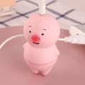 Miniatyrbillede 6 af 8: Piggy Clitoral slikkelegetøj Sutter Vibrerende Vandtæt Reducer træthed Sødt tunge Clit legetøj