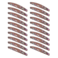 Miniatyrbilde 7 av 8: 20 stk Sanding Nail File Dobbeltsidig Vaskbar Gjenbrukbar Enkel Operasjon Neglbufferfiler for Manikyrpleie 180 Grid