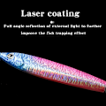 Miniatyrbilde 4 av 8: 5 stk 30g/40g Sakte Fall Pitch Fiske Lures Metall Flat Fiske Jigger Synkende Jigging Agnet for Saltvannsfiske
