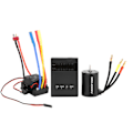Miniatyrbild 4 av 8: 3650 Borstlös motor 4300KV+60A Borstlös ESC T-kontakt Programmeringskort Set för 1//10 RC Bil