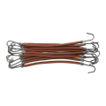 Miniatyrbild 4 av 8: 10st Hästsvanshållare Krok Kvinnor Flickor Flexibelt elastiskt hårband Krok Styling Tool för Office Dating Brun