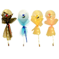 Miniatyrbillede 2 af 5: LED Lysende Ballon Rose Buket til Kvinder Kæreste Kone Jubilæumsfest, DIY Materiale Bryllup Fødselsdagsfest Fejring Gave - Blå