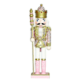 Miniatyrbilde 1 av 2: Julesequiner Nøtteknekker Figur Ornament Tre Nøtteknekker Dukkehåndverk