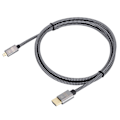 Miniatyrbillede 3 af 8: Micro HDMI til HDMI HD videokabel flettet net computerforbindelsestilbehør 1,5 meter